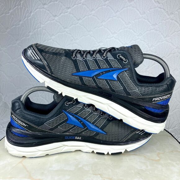 Altra Sneakers Men 8 Charcoal Blue Provision 3 Zero Drop Athletic Running Shoes - Picture 10 of 12